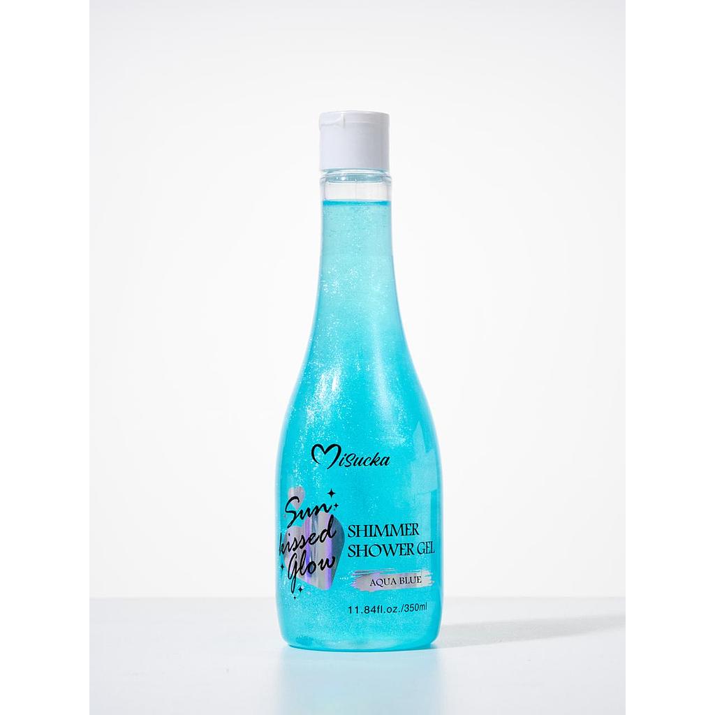 MISUCKA - SHIMMER SHOWER GEL AQUA BLUE | MISUCKA