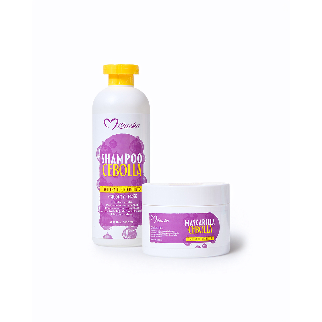 MISUCKA - Kit Cebolla Shampoo + Acondicionador