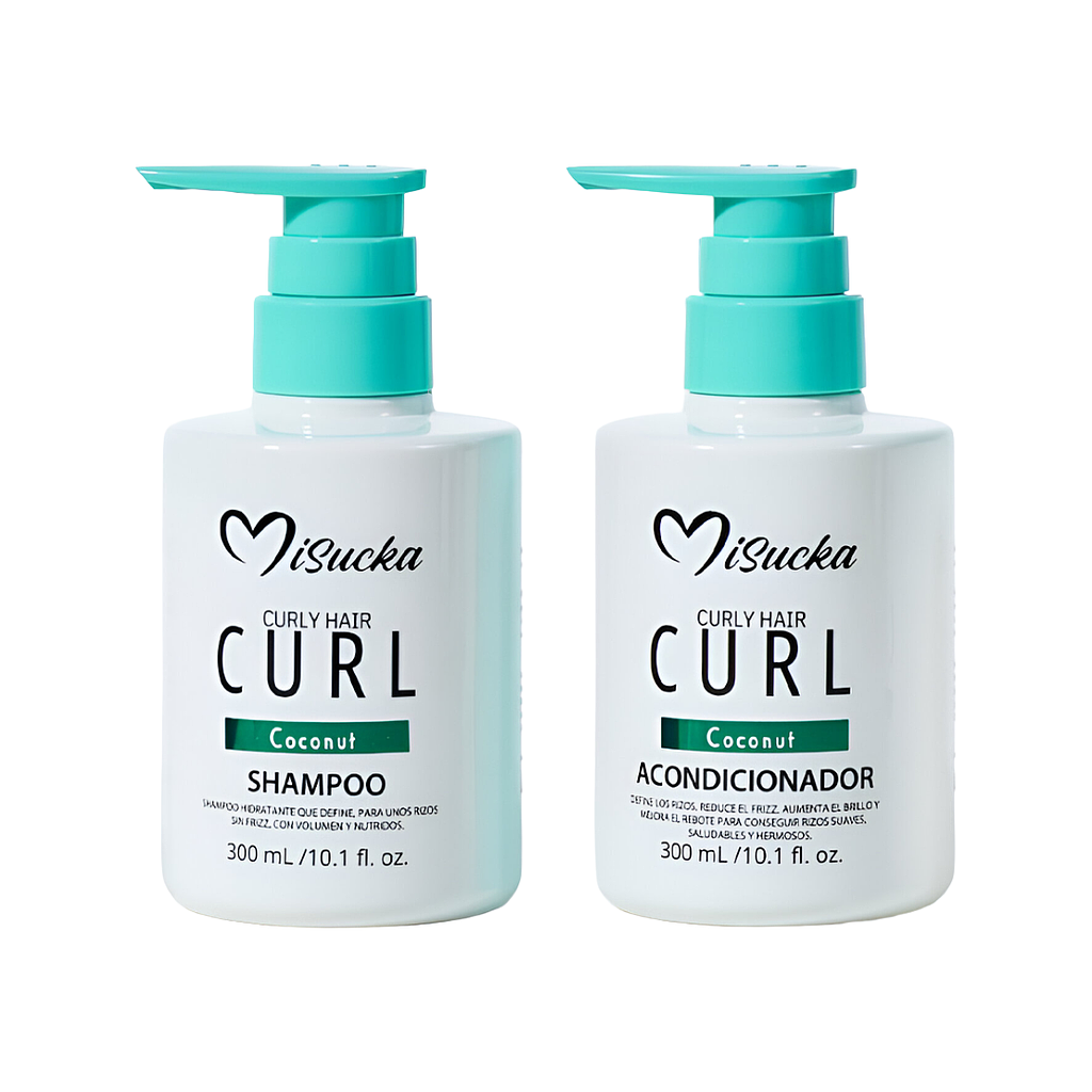 MISUCKA - Kit CURLY Shampoo + Acondicionador