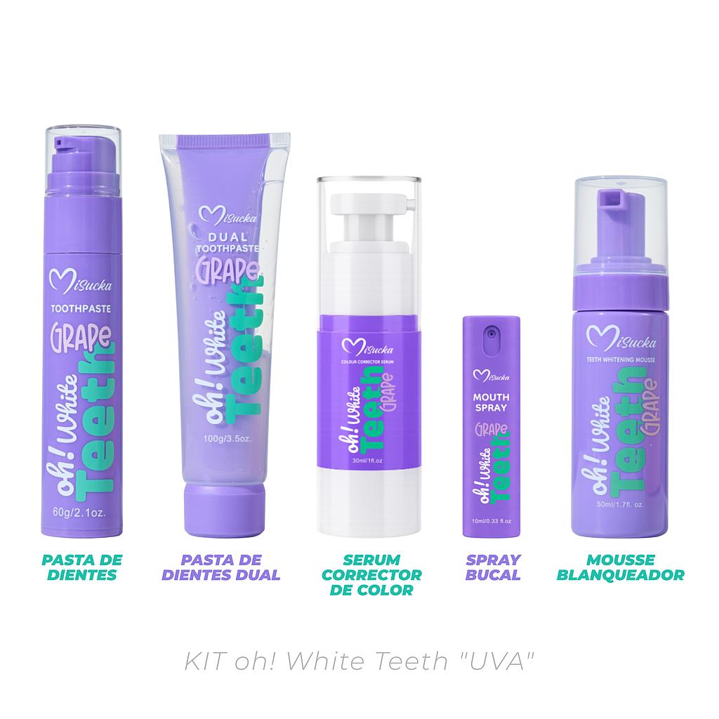 MISUCKA - Kit Oh! White Teeth Uva