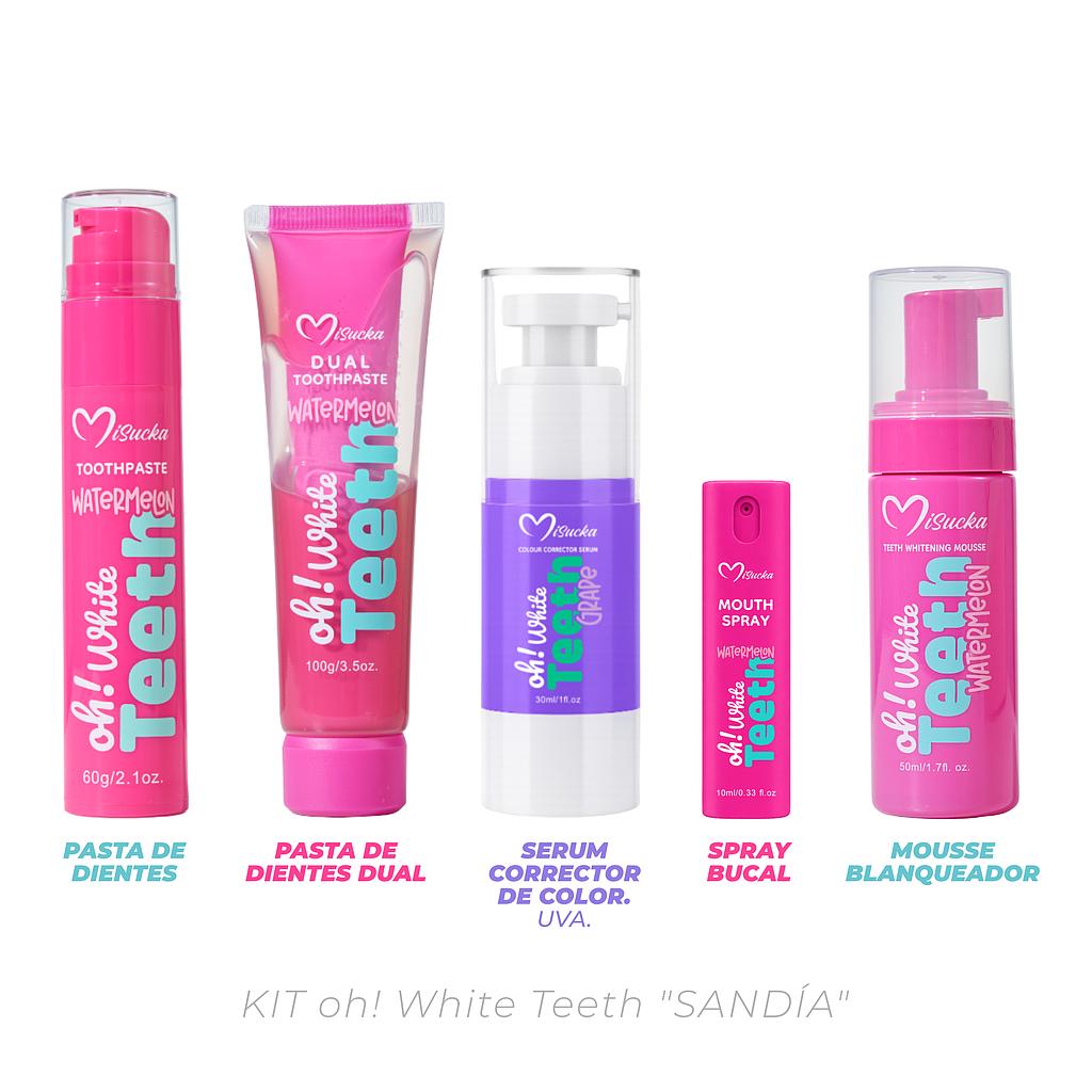 MISUCKA - Kit Oh! White Teeth Watermelon + Serum Uva