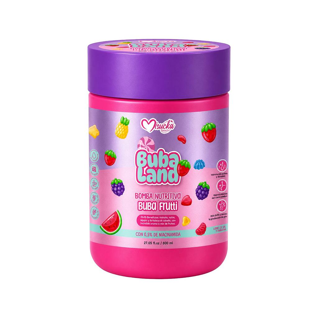 Misucka - BUBA LAND BOMBA NUTRITIVA BUBA FRUTTI 800ML