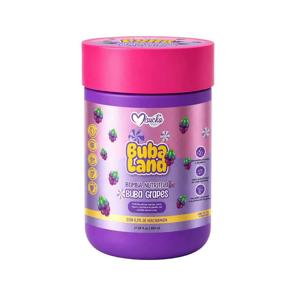 Misucka - BUBA LAND BOMBA NUTRITIVA BUBA GRAPES 800ML